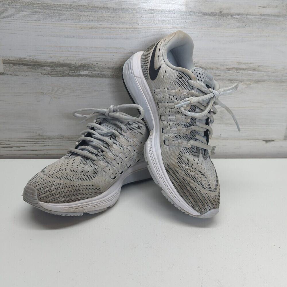 Nike Zoom Vomero 11 Women 6 Comfort Running Athletic Shoes Sneaker Gray White